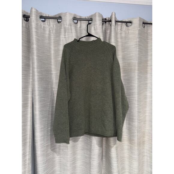 Woolrich olive green mock neck olive green sweater size men's 2xl - Picture 2 of 4